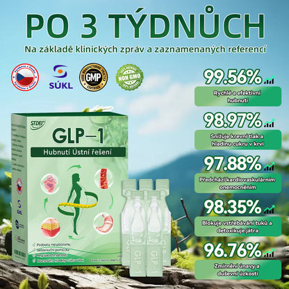 🌿 Oficiální obchod ČR | STDEI® GLP-1 8-v-1 Fit & Vital Řešení (Jednou denně, viditelné změny za 7 dní) ✅ Obezita, kardiovaskulární zdraví, cukrovka, spánková apnoe, zdraví střev, problémy se klouby a dalš
